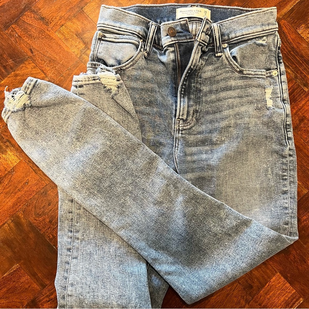 Abercrombie Super Skinny Ankle High Rise